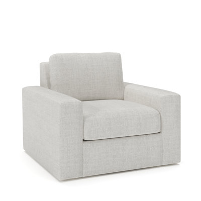 Jonie Upholstered Swivel Armchair