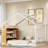 Floor Lighted House Bed With Shelves-772269106-798002081