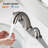 2-Handle Brass Bathroom Sink Faucet