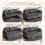 3 Seater Linen Sofa Bed-1678569048