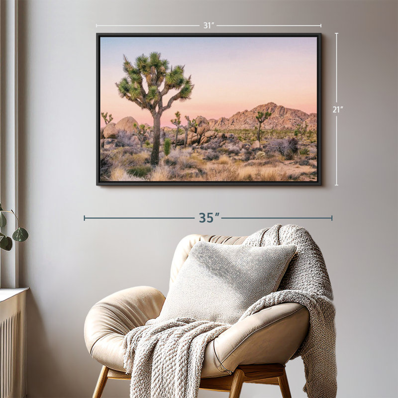 " Joshua Tree Patch Canvas Print ", 21" H x 31" W