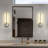 16" Modern Dimmable Linear Integrated LED Vanity Wall Sconce, Set of 2, Chrome-635133996