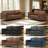 66'' Suede Modern Sofa-1739800166