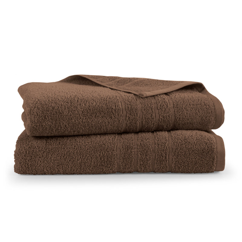 Martex Ultimate 2 Pack Bath Sheet Chocolate Towel Set, Chocolate