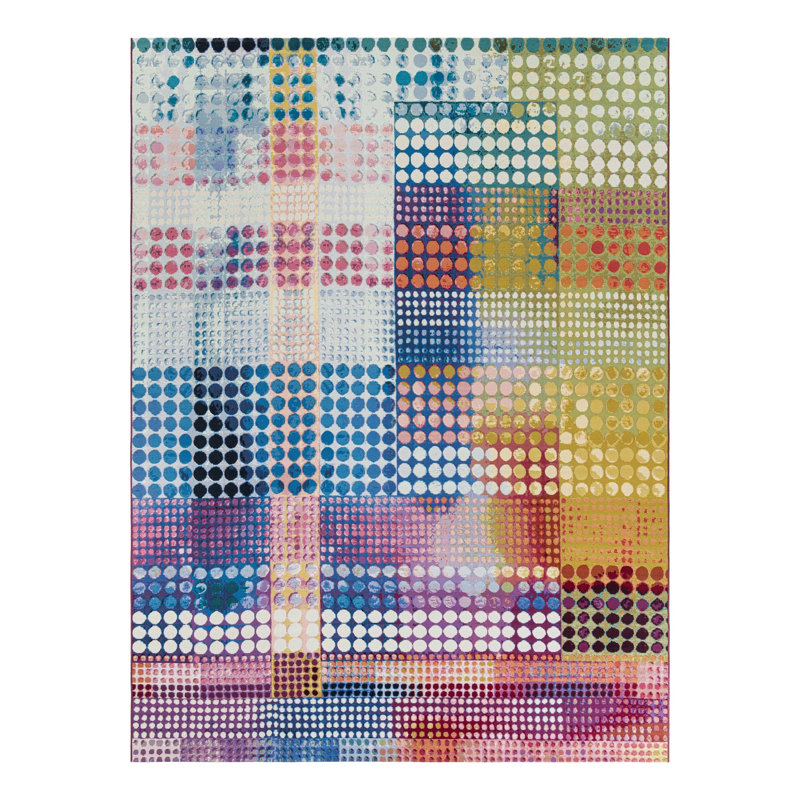 Pulse Hower Indoor/Outdoor Area Rug, Rectangle 9' x 12'