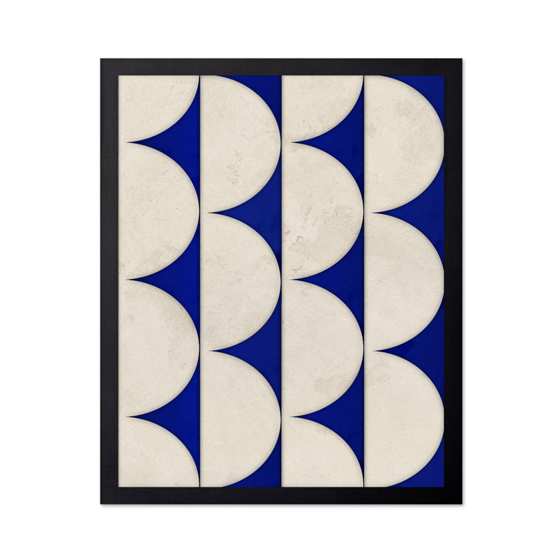 Motif géométrique de carreaux, Sans cadre, Affiche, H 16 po x l 20 po