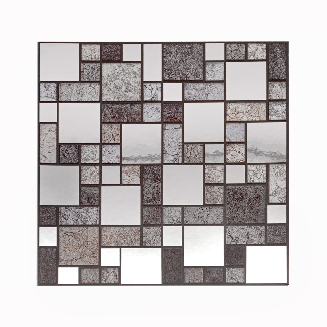 15cm W x 15cm L Aluminium Film Peel and Stick Field Tile