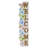 42"H Solid Wood "WELCOME" Porch Sign With Butterfly