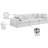 Hisamuddin 119" Linen Modular Sofa-87149694