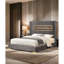 Magnifique lit plateforme tapissier de style contemporain de couleur grise avec grand lit 1pc-1402240840-1402240843
