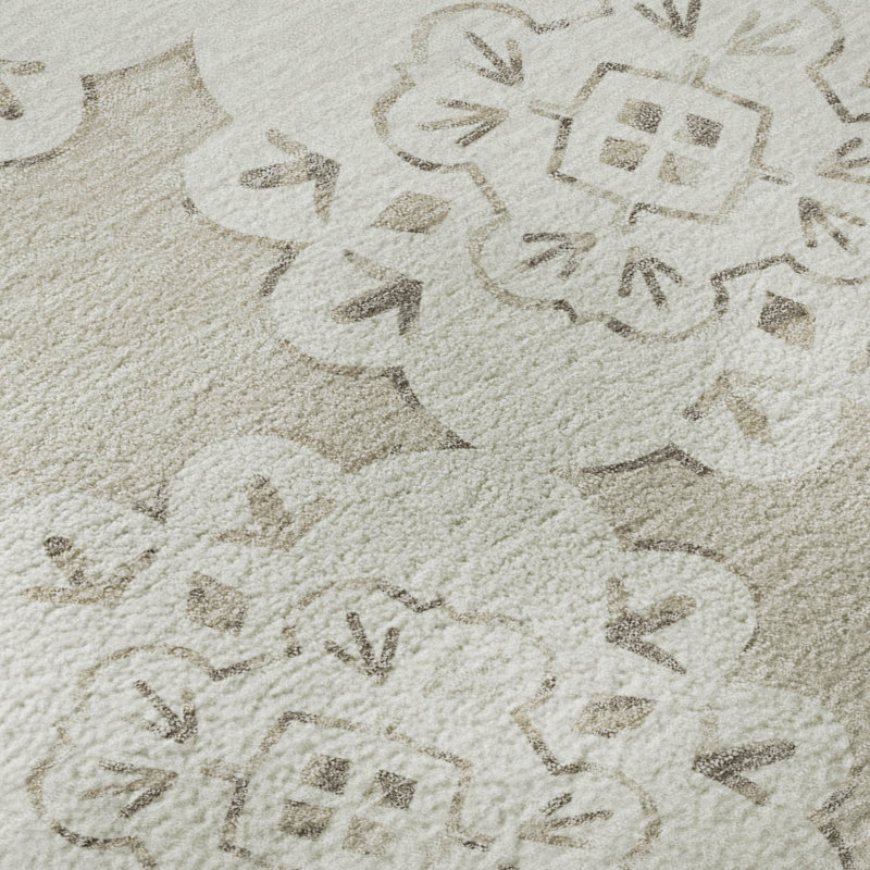 Tapis décontracté de qualité supérieure Mayfield, Beige, 3 pi x 5 pi