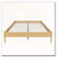 Structure de lit plateforme en bois de bambou massif-698084596-698084592