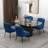 Elian Velvet Side Chair Dining Chair-799918261