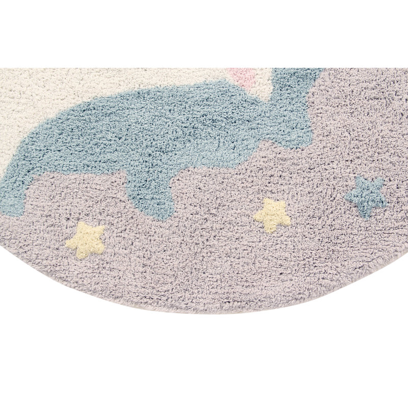 Washable Round Rug Believe In Yourself