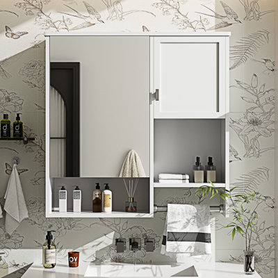 Armoire à pharmacie murale avec miroir