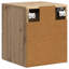 34.5cm W Manufactured Wood Bedside Table-1337334737