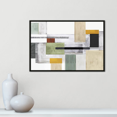 Playful Blocks Print by Tom Reeves