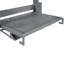 Grand lit mural gris avec système de levage et de bureau hydraulique, peu encombrant pour les zones multifonctionnelles, supporte 600 lb, espace de rangement pour matelas, taille et pièces idéales de 10 pouces, cadre, rangement intégré,-189228911-189228904
