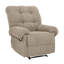 Fauteuil inclinable en chameau avec accoudoirs moelleux et mécanisme d'inclinaison-2128150759