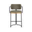 JALEN Upholstered Stool with Metal Frame