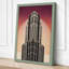 Skyward Art Deco - Wrapped Canvas-387246340-387246367
