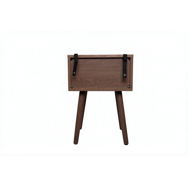 Amanni 1 Drawer Rattan Bedside