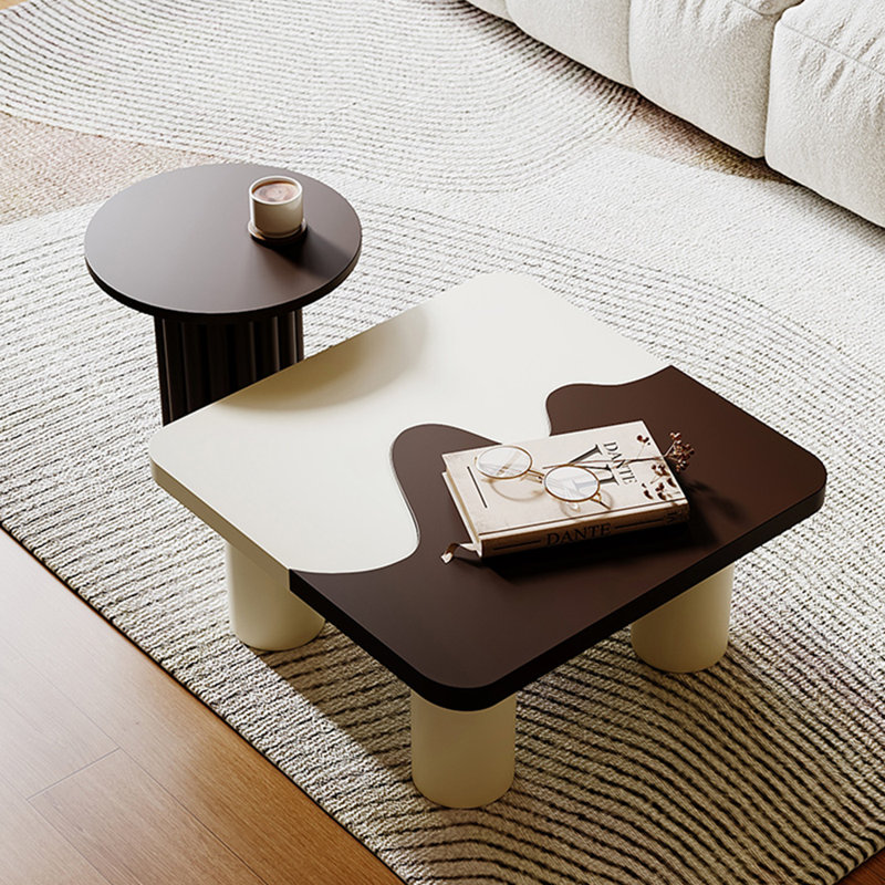 French-style wooden coffee table