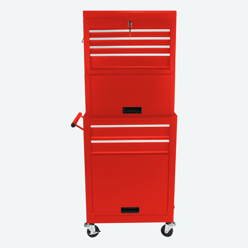 Rangement de 20,87 po sur le chantier, Rouge