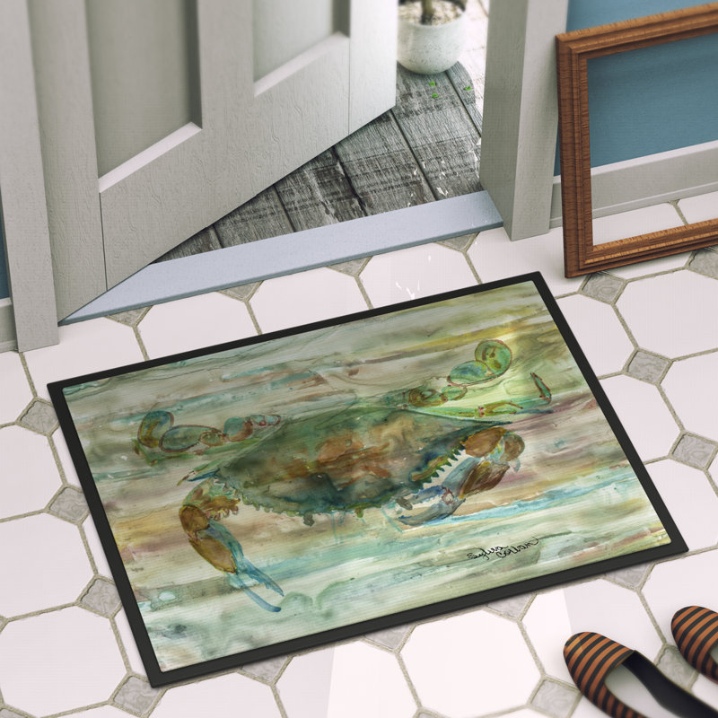 Tapis d’extérieur anti-dérapant pour l’extérieur et le coucher du soleil Ozzie, Rectangle 2 pi x 3 pi