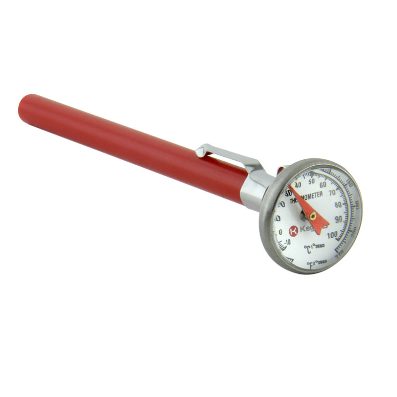 Kegco Stainless Steel Brew Thermometer