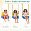 HOMCOM Swing Set with