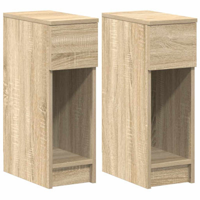 Cornelio 20cm W Manufactured Wood Bedside Table