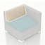 29" Single Seat Back Cushion - Cast Lagoon-424045675