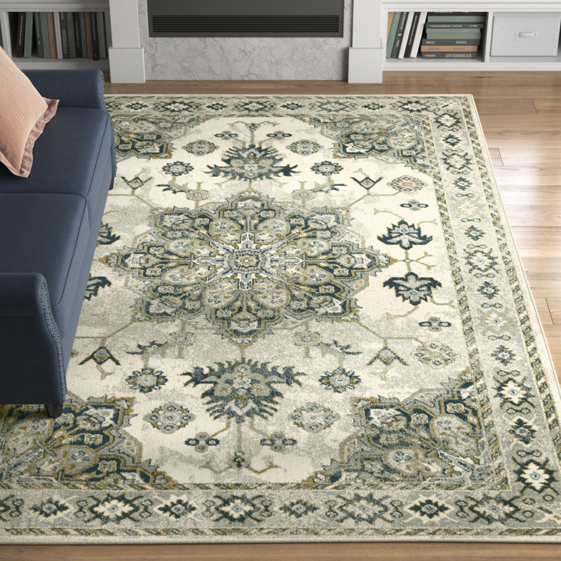 Howard Beach Oriental Indoor Rug, Rectangle 6'7" x 9'2"