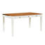 Ensemble de salle à manger Mid-Century 6 pièces avec tiroir de rangement, sièges rembourrés, 1 table avec 4 chaises et 1 banc pour la salle à manger