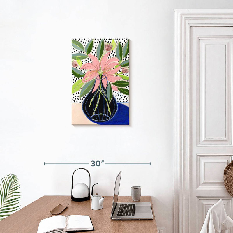 Harnek Lavish Spring Florals IV, H 24 po x l 16 po