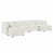 Chenille blanche est en rupture de stock