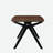 Wood Dining Table ,Walnut+Black
