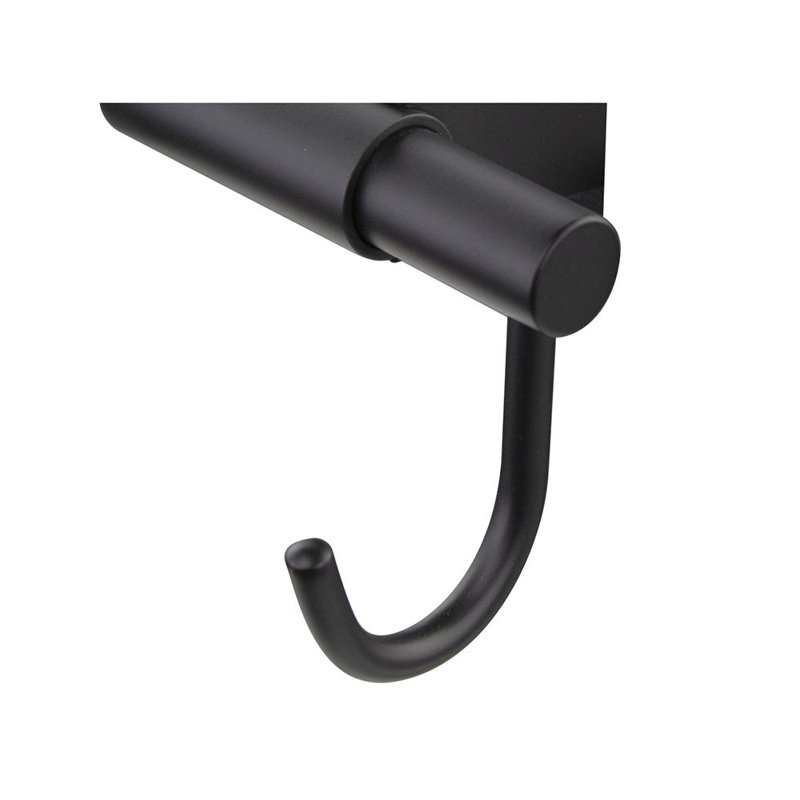 Maddox 5 - Piece Bathroom Hardware Set, Black