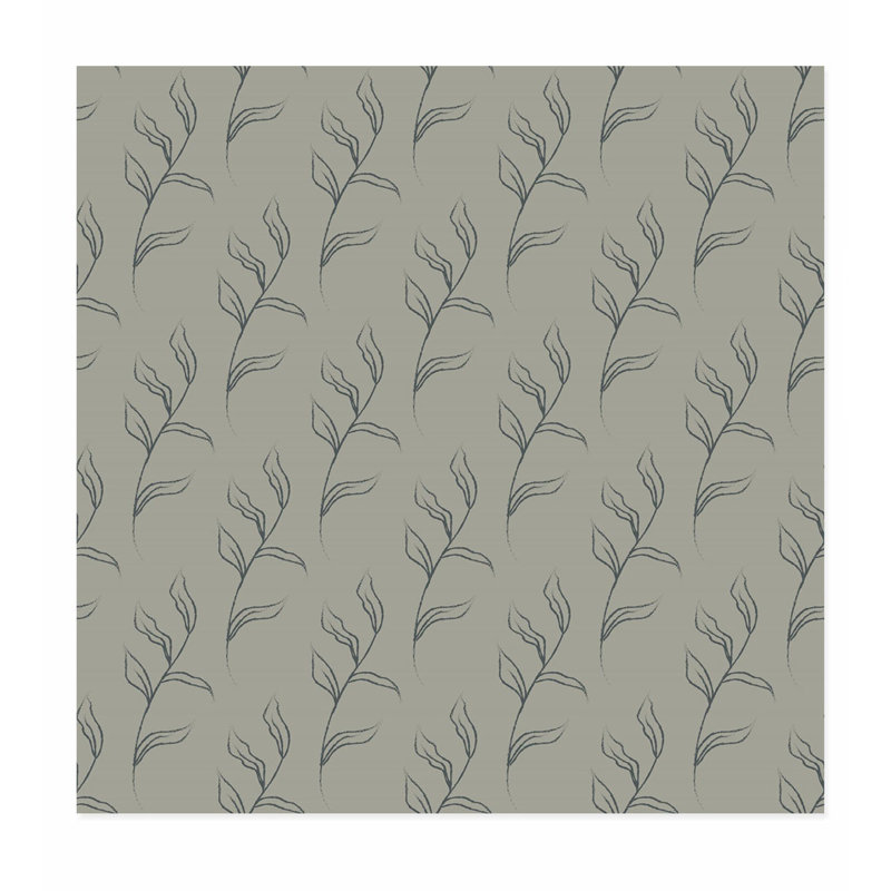 «Botanical Neutral Mute Botanical IV», reproduction d'art moderne sans cadre, H 24 po x l 24 po