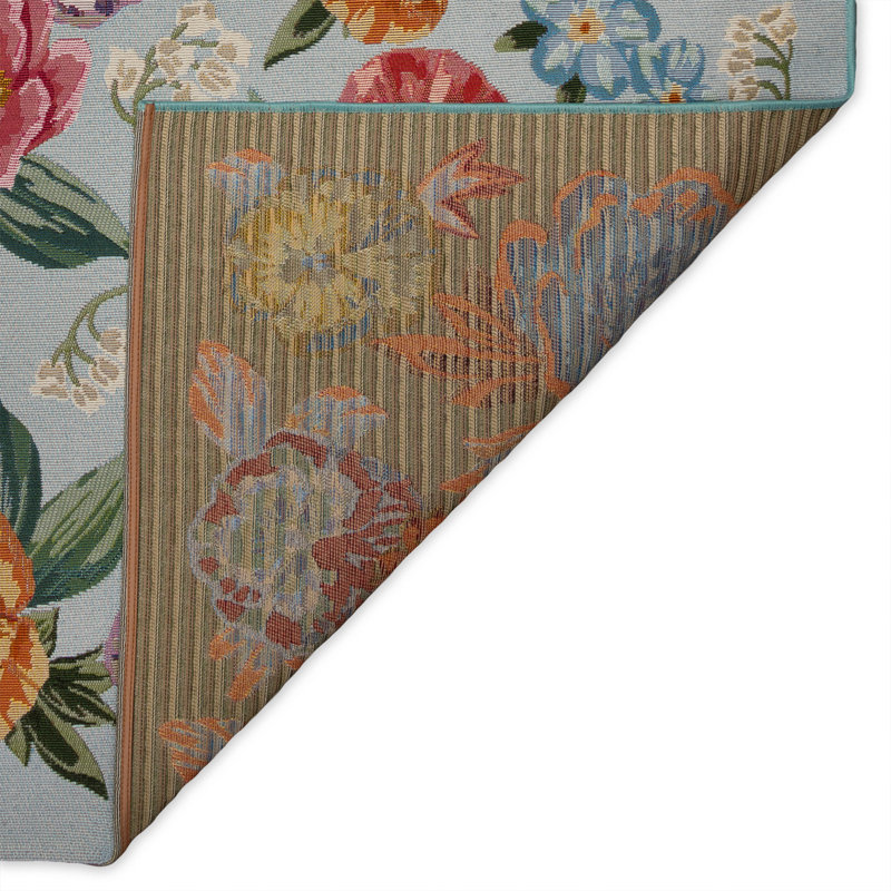Kincaid Secret Garden Indoor/Outdoor Area Rug, Rectangle 7'10" x 9'10"