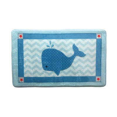 Curlee Memory Foam Non-Slip Bath Rug