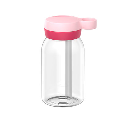 Mepal Campus Drinking Bottle With Straw 450ml - Cool Pink