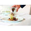 Domo White Porcelain Dinner Plate