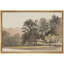 «Soft Neutral Woodland Landscape Artwork», photos de salon, impression sur toile encadrée-823012232-823012227