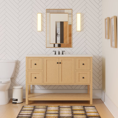 Ensemble de meuble-lavabo simple 48 po Binne