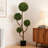 4FT Artificial Boxwood Topiary Tree with Pot for Indoor Decor