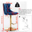 Tabouret de bar pivotant à hauteur réglable Daijiah-1395910799-1395910790