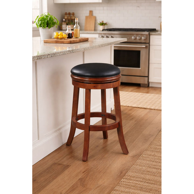 Tabouret de bar et de comptoir Westerberg, Cerisier, Tabouret de bar (siège d'une hauteur de 29 po)