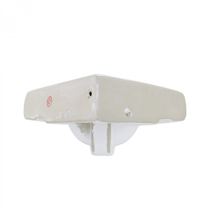 The Renovators Supply Inc. 22'' White Ceramic Circular Bathroom Sink with Faucet and Overflow